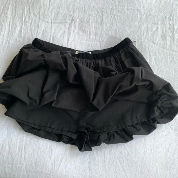 NWT Ciao Lucia Antonia Faille Mini Bubble Cotton Skirt Skort Revolve - Picture 10 of 13